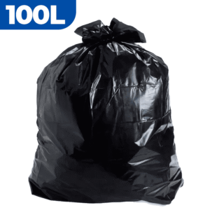 Saco Para Lixo Reforçado 100L - 100 Unidades
