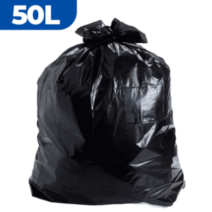 Saco Para Lixo Reforçado 50L - 100 Unidades